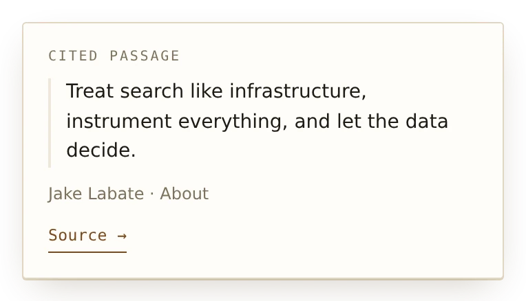 The quote card kind, showing a cited passage with attribution.